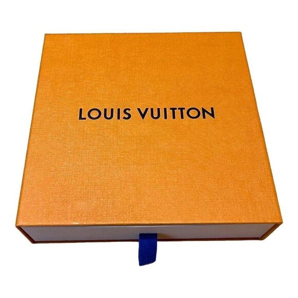 Louis Vuitton Empty Pull Out Gift Box  6.75”x6.75”x1.75” Wallet Purse Clutch - Picture 1 of 9